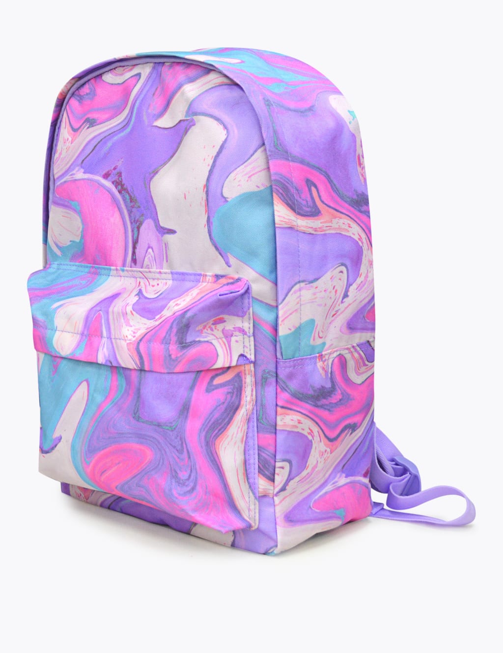 Kids' Marble Water Repellent School Backpack M&S