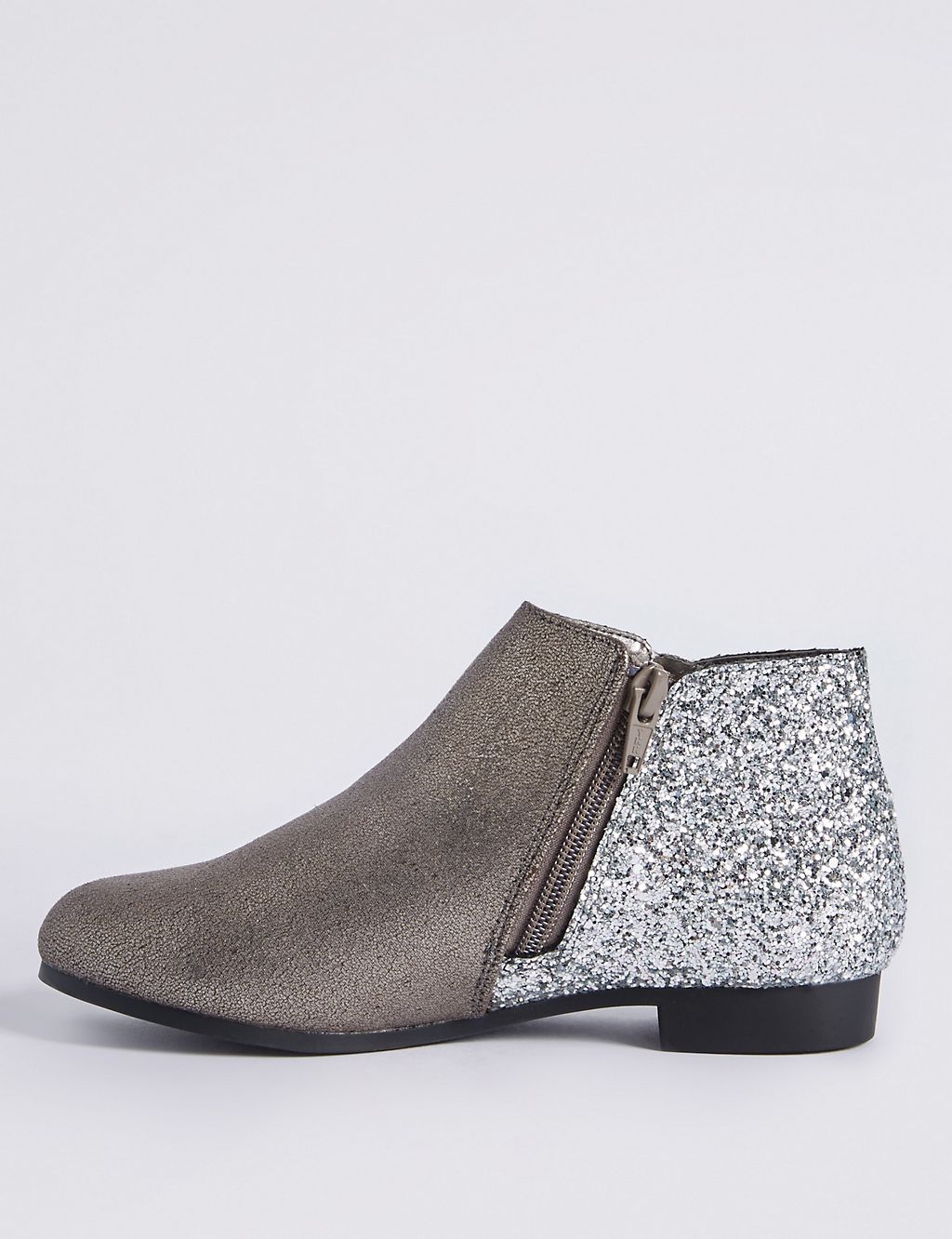 Kids' Metallic Ankle Boots 2 of 4