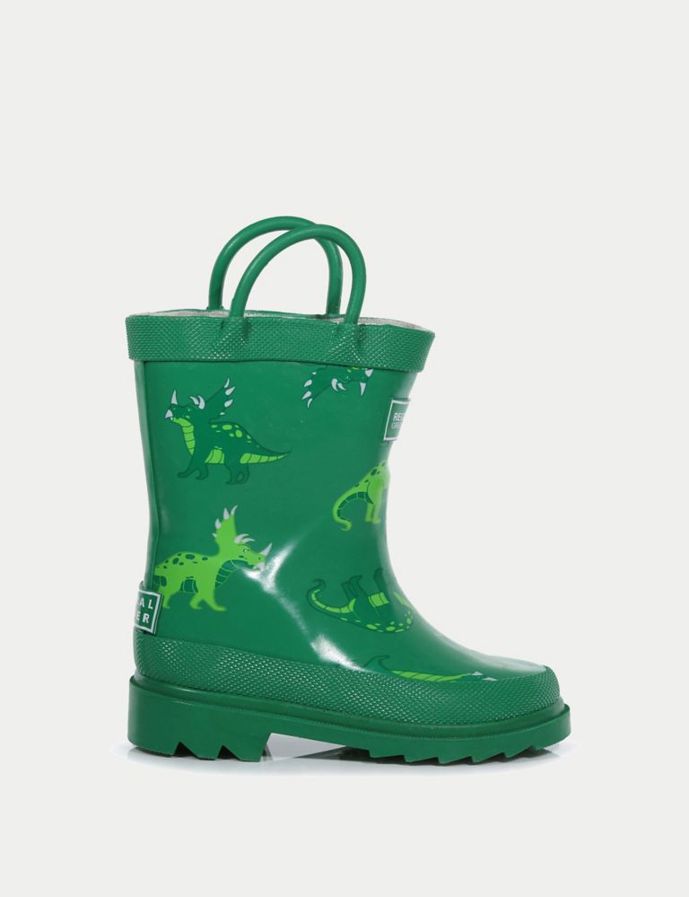 Kids' Minnow Junior Patterned Wellies 1 of 6