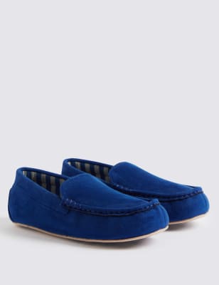 m&s moccasin slippers