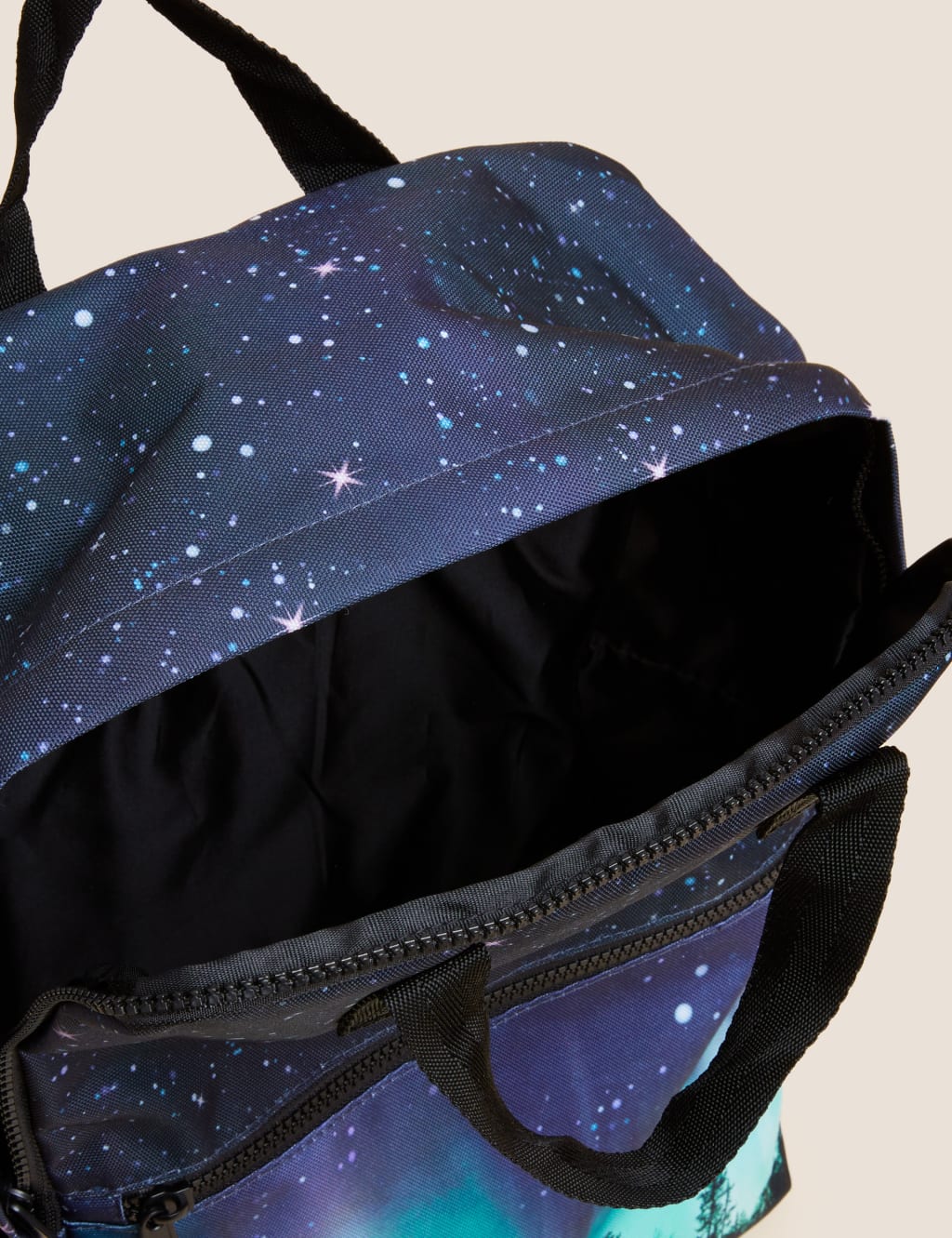 Kids' Northern Lights Water Repellent School Backpack M&S Collection