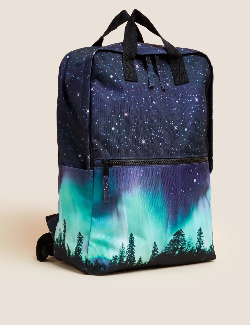 Kids' Northern Lights Water Repellent School Backpack M&S Collection