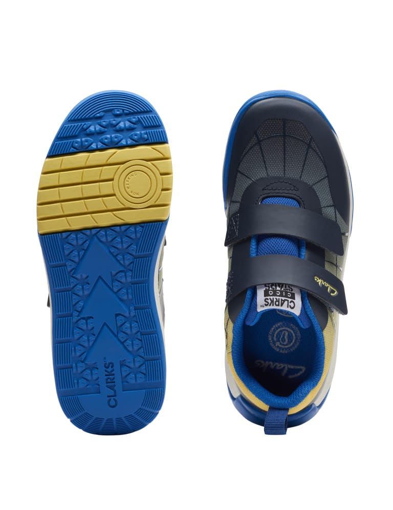 Clarks sandals kids blue sales