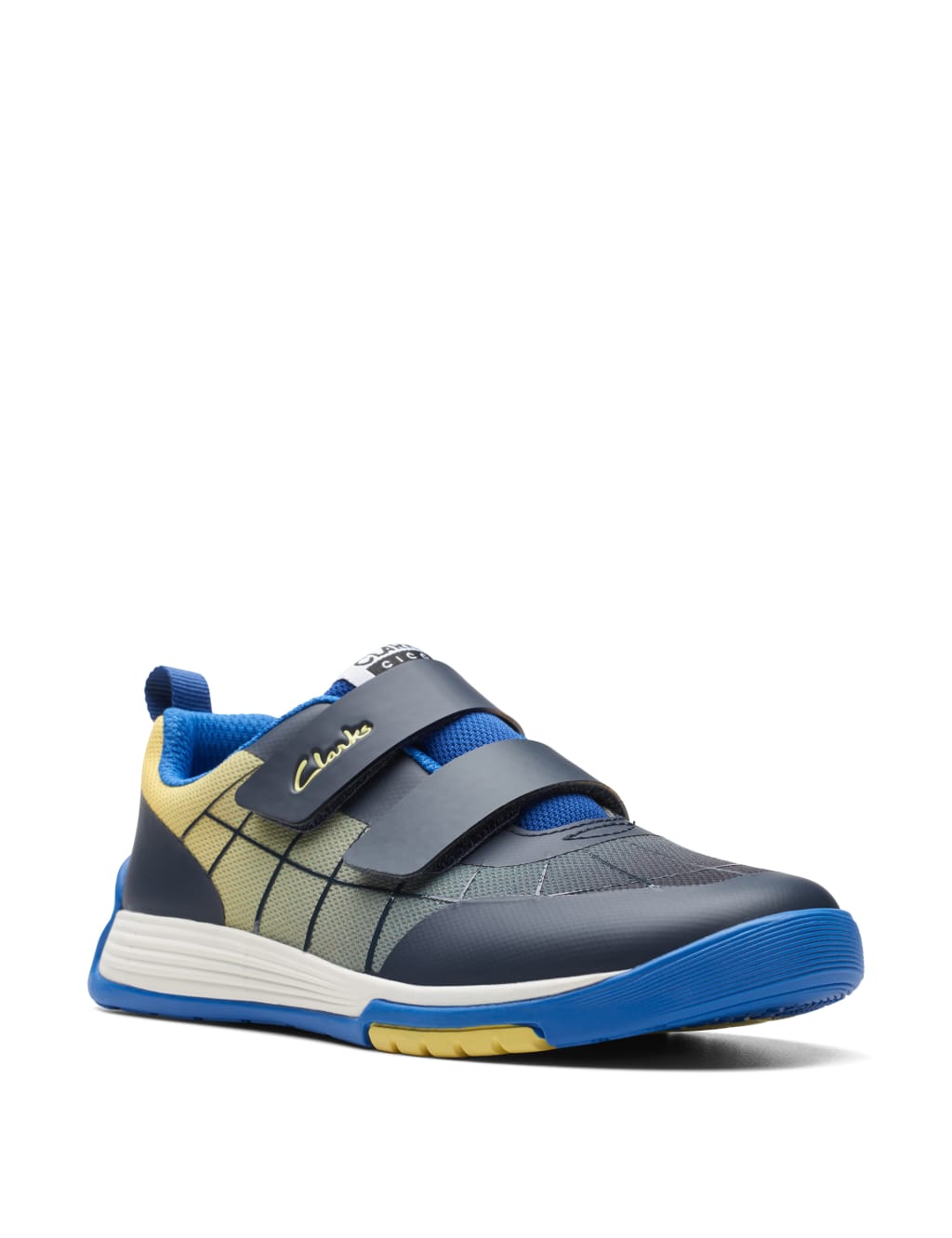 Kids Ombre Riptape Trainers 7 Small 4 Large CLARKS M S