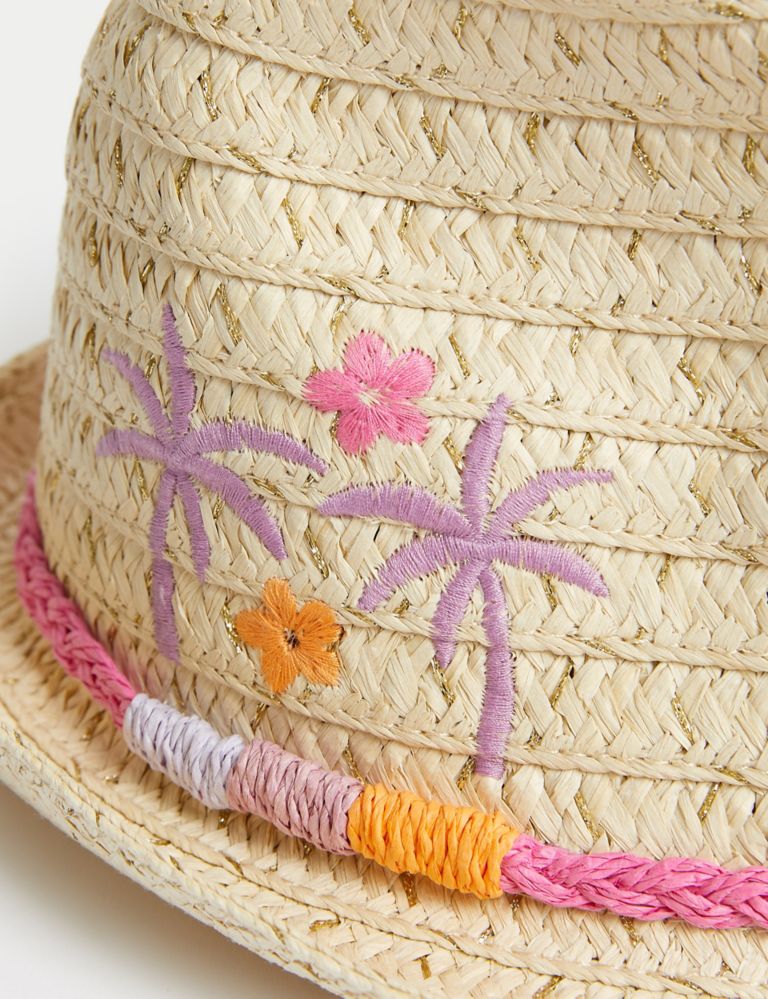 Kids' Palm Tree Sun Hat (1-13 Yrs) 3 of 3