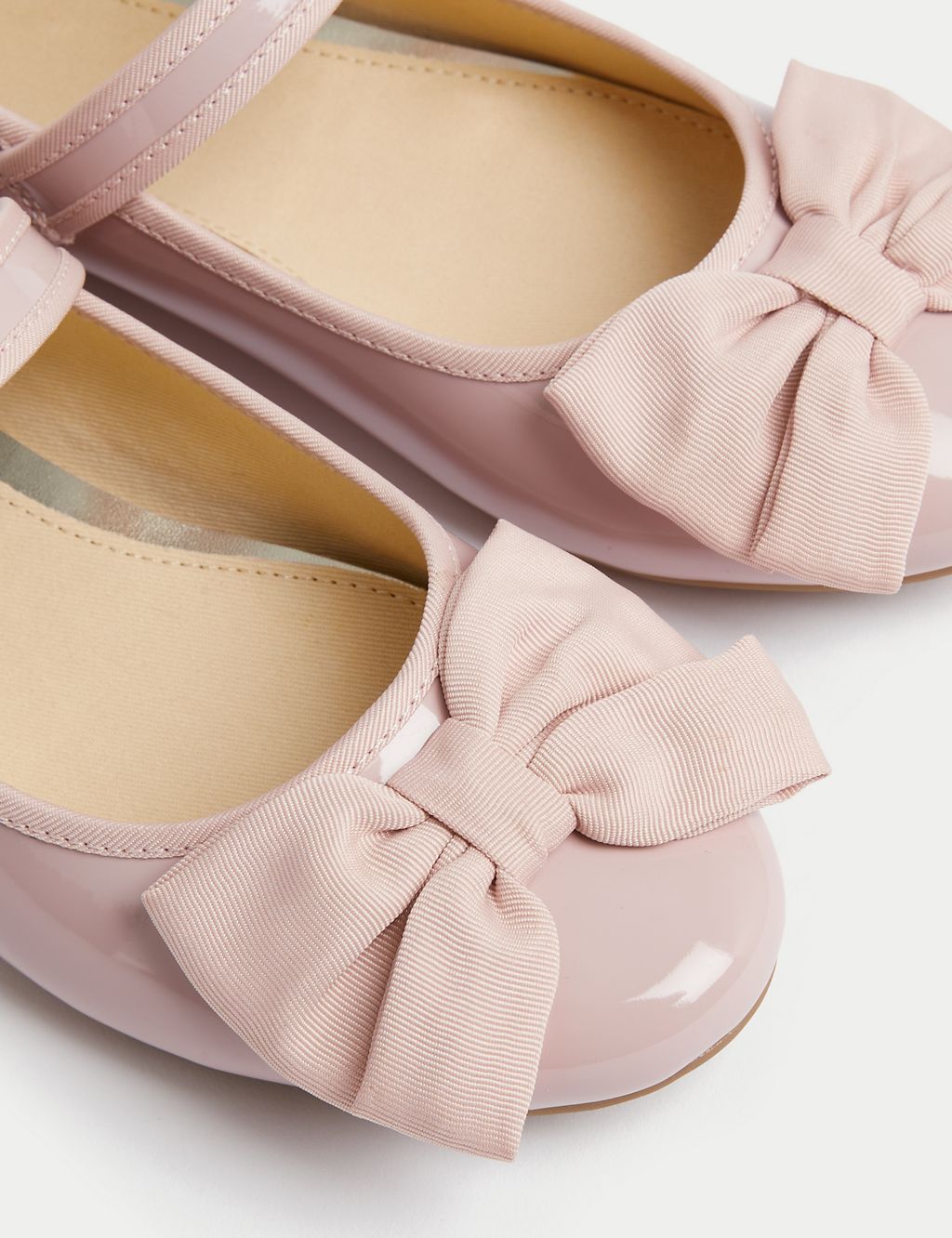 Kids' Patent Bow Mary Jane Shoes (3 Large - 6 Large) 2 of 4