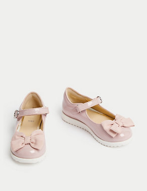 Kids' Patent Bow Mary Jane Shoes (4 Small - 2 Large) Image 2 of 4