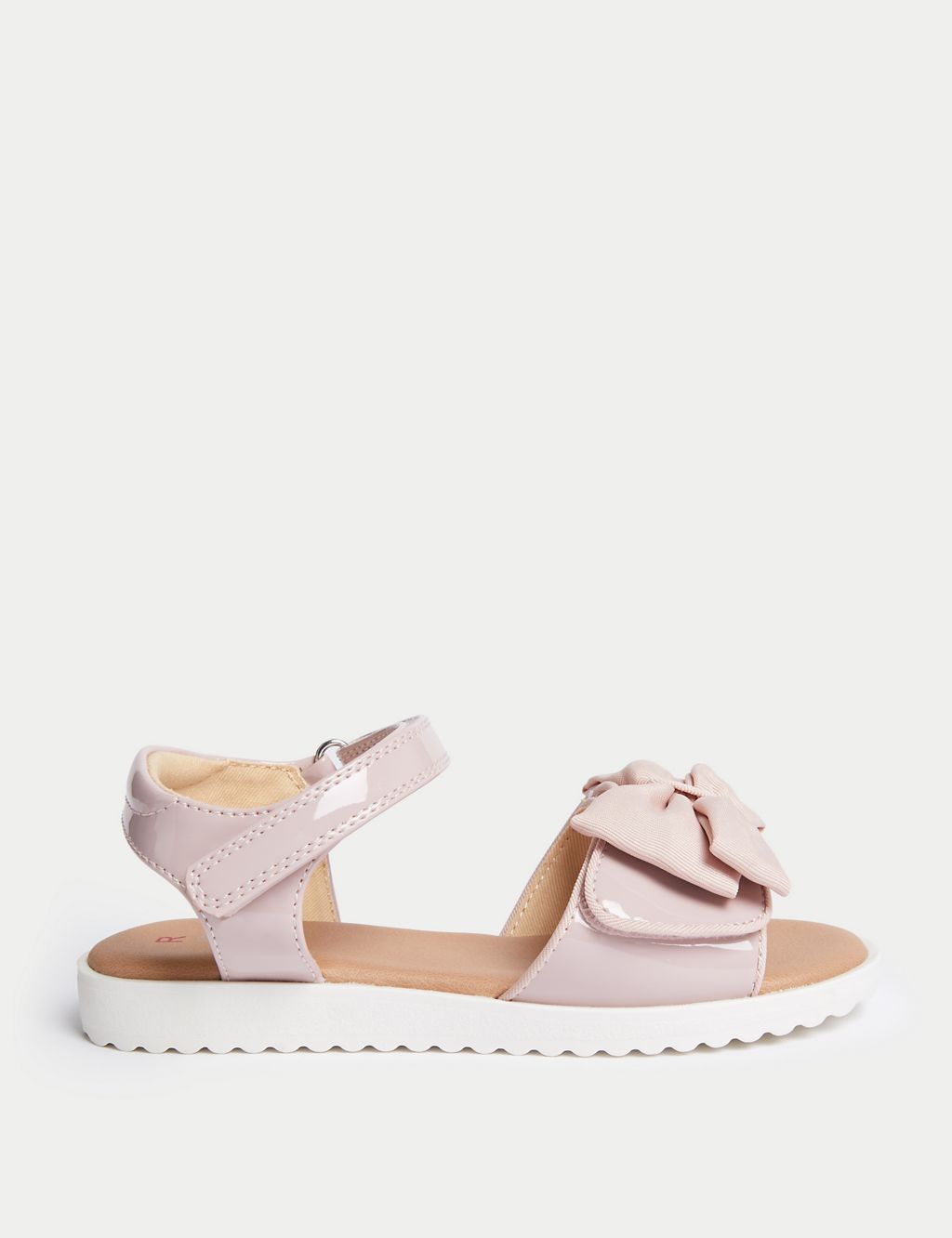 Kids' Patent Bow Sandals (4 Small - 2 Large) 3 of 4