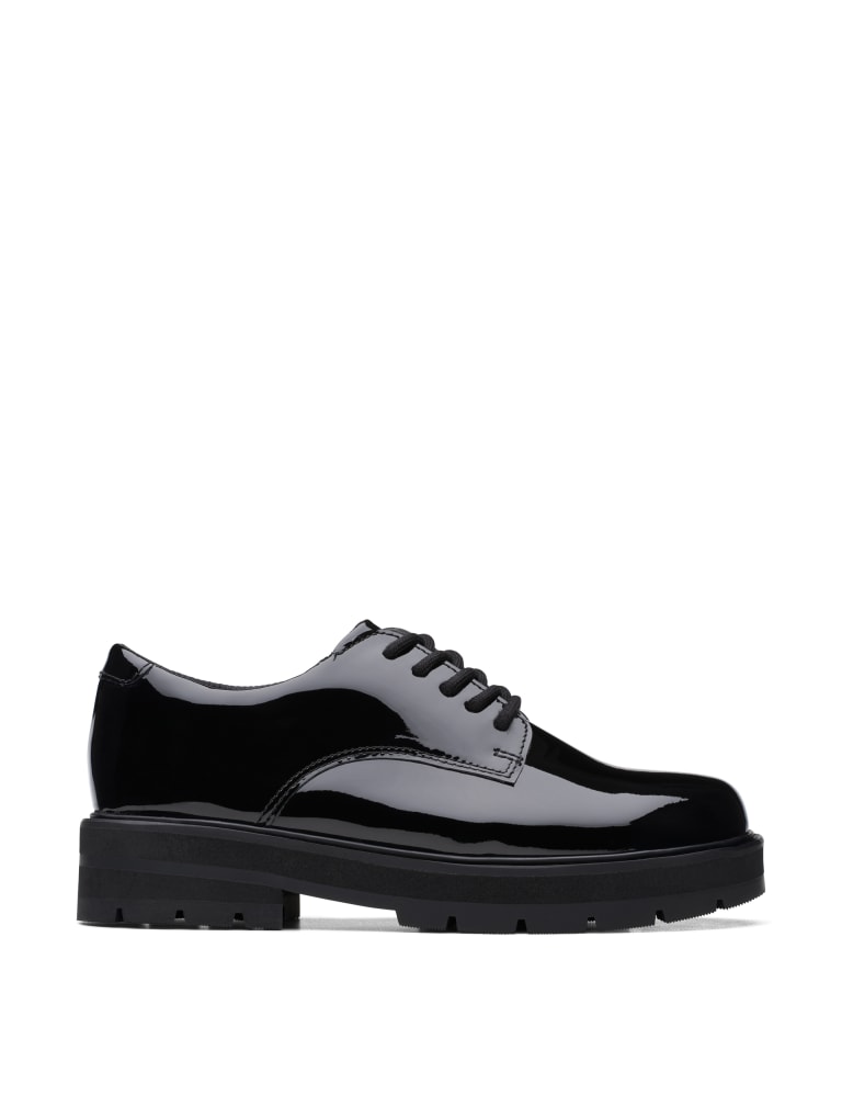 Clarks black patent leather clearance shoes