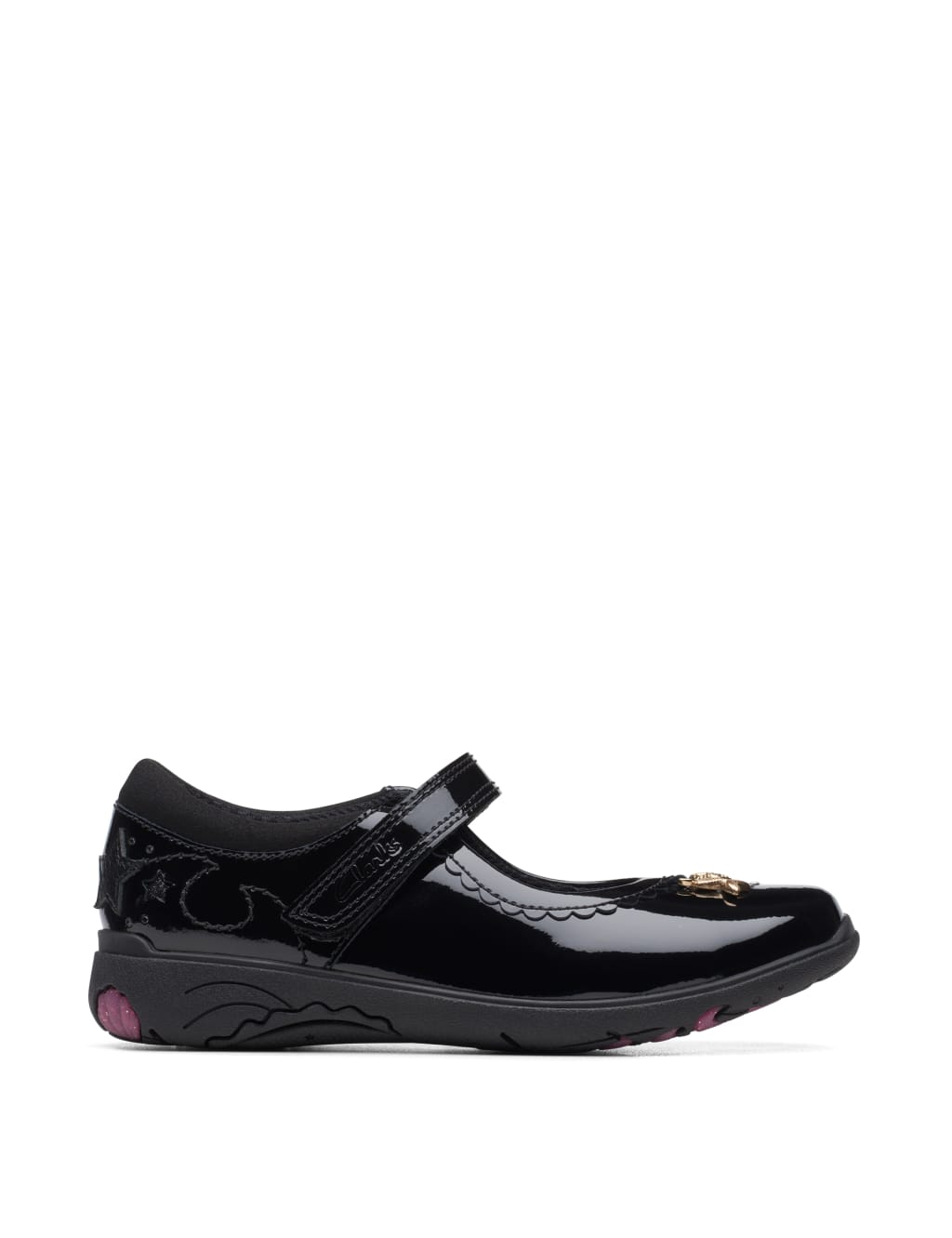 Clarks ellis mae black clearance