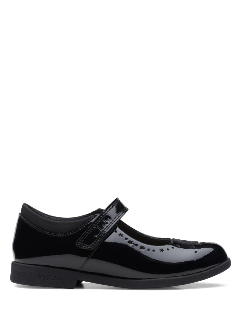 Clarks girls patent shoes store
