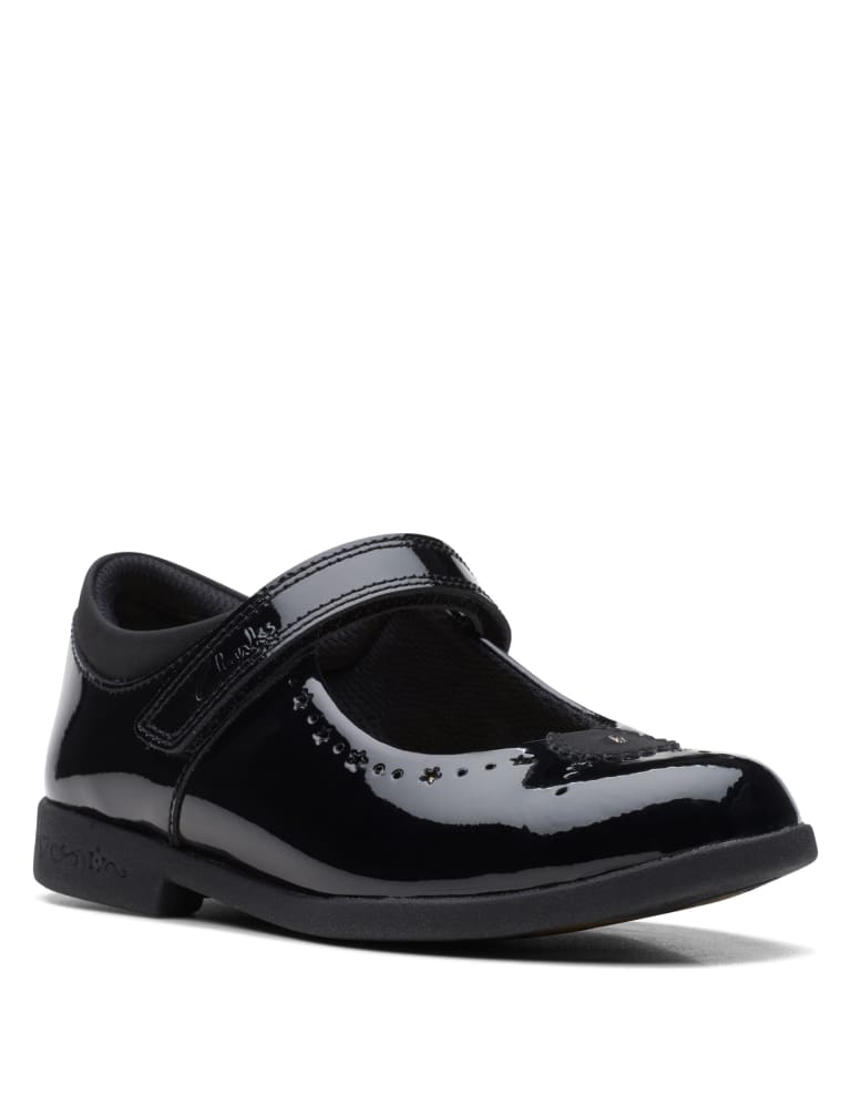 Childrens patent school shoes cheap