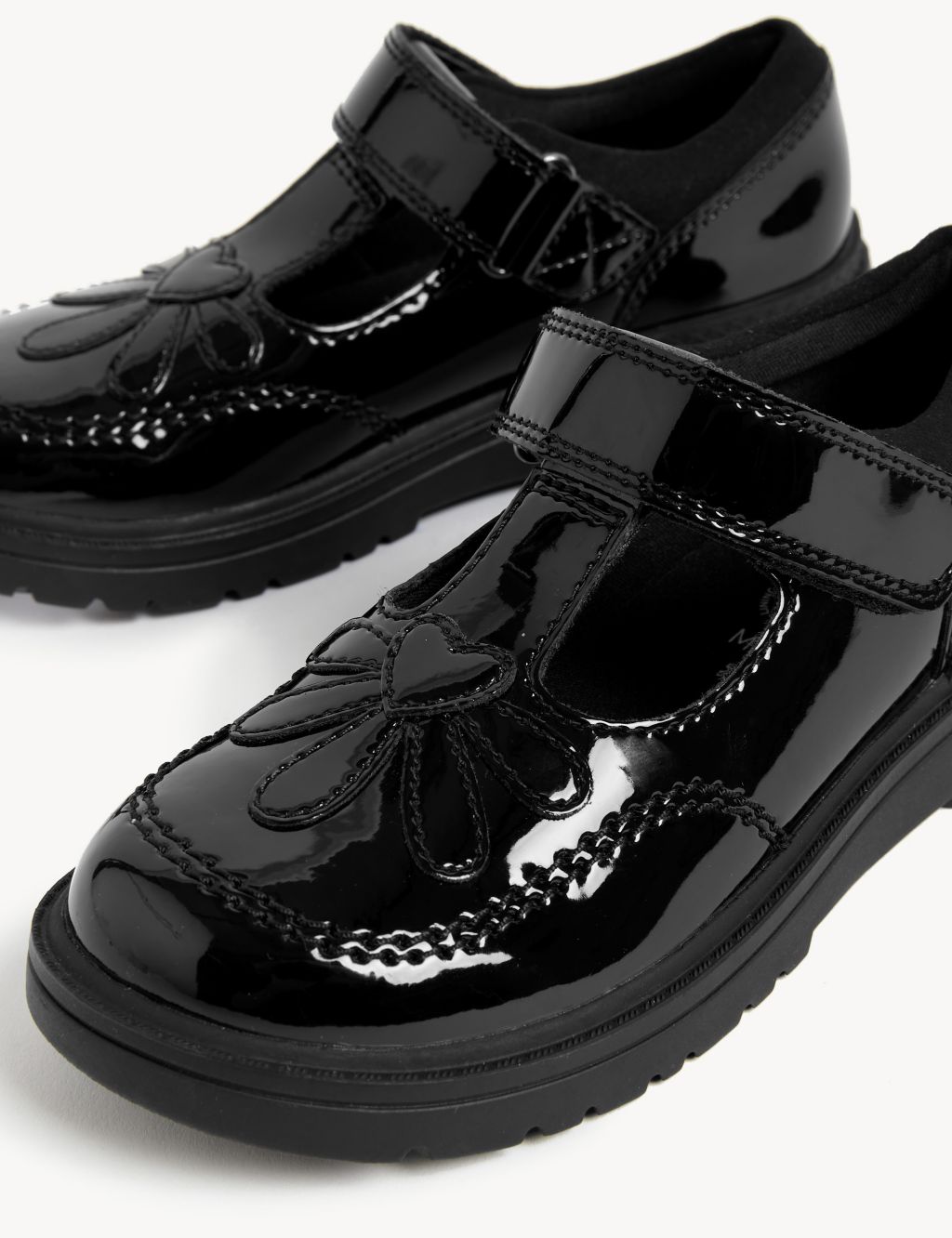 Kids' Patent Leather School Shoes (8 Small - 2 Large) 2 of 5