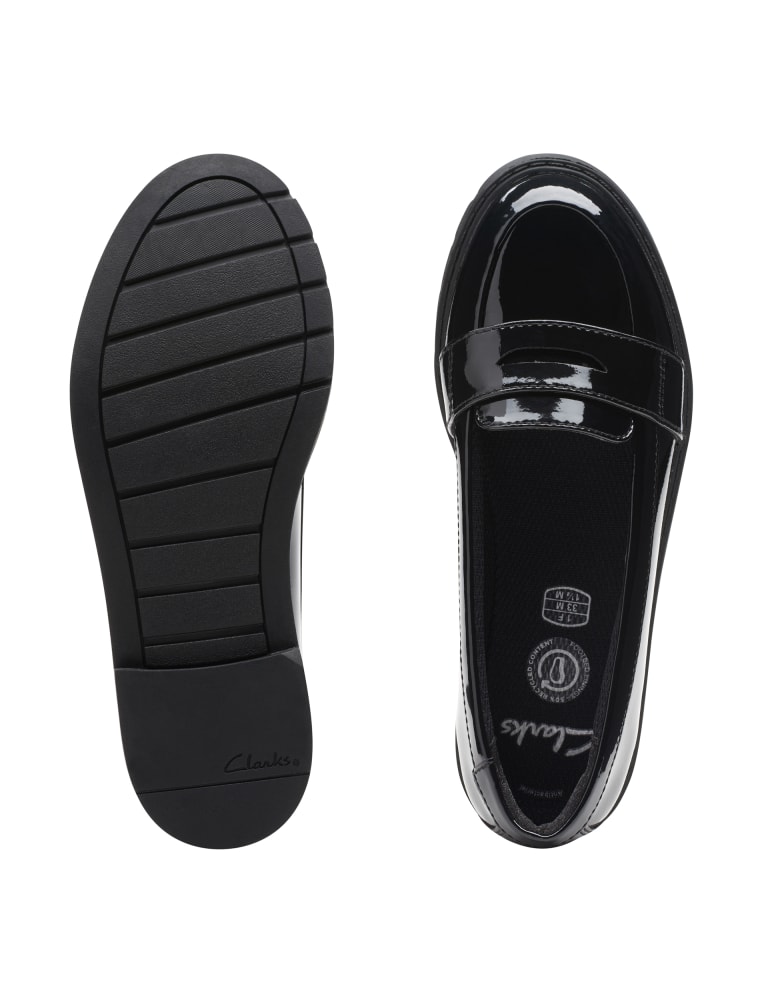 Clarks girls loafers store