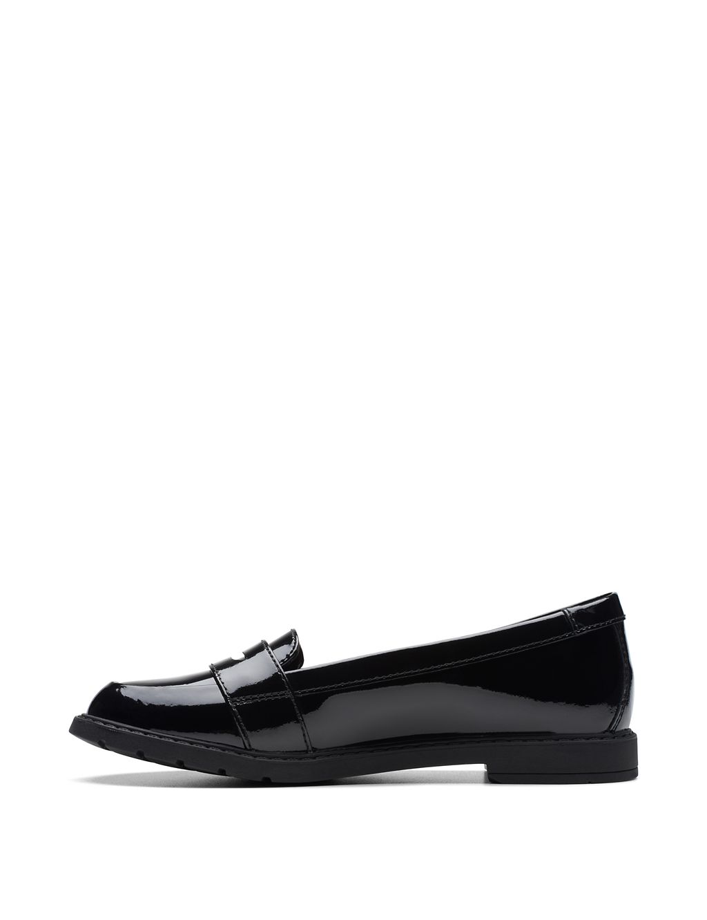 Kids' Patent Leather Slip-On Loafers (13 Small - 2½ Large) 4 of 7