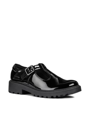 Kids' Patent Leather T-Bar School Shoes (13 Small - 6 Large) Image 2 of 6