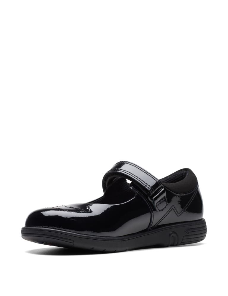 Clarks girls patent school shoes cheap