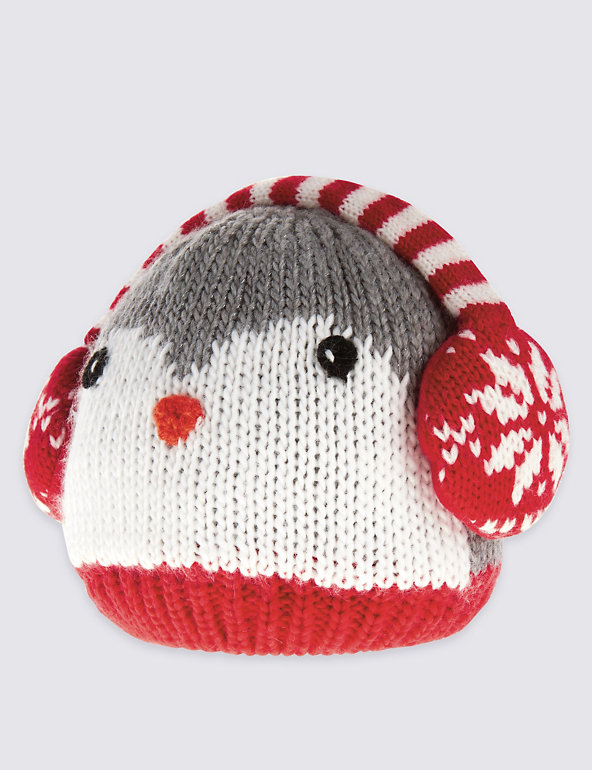 Kids' Penguin Hat Image 1 of 1