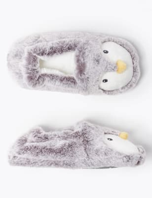 baby penguin slippers