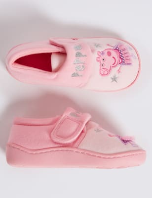 peppa pig childrens slippers