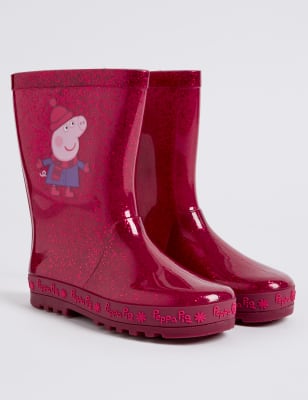 Peppa pig flashing wellies hotsell