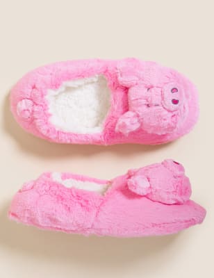 Kids Percy Pig Slippers 4 Small 6 Large Percy Pig M S