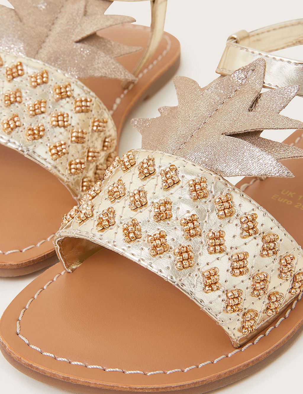 Kids' Pineapple Sandals (9 Small - 4 Large) 2 of 3