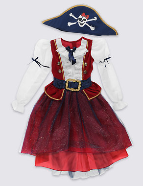 Kids' Pirate Girl Dress Image 2 of 4
