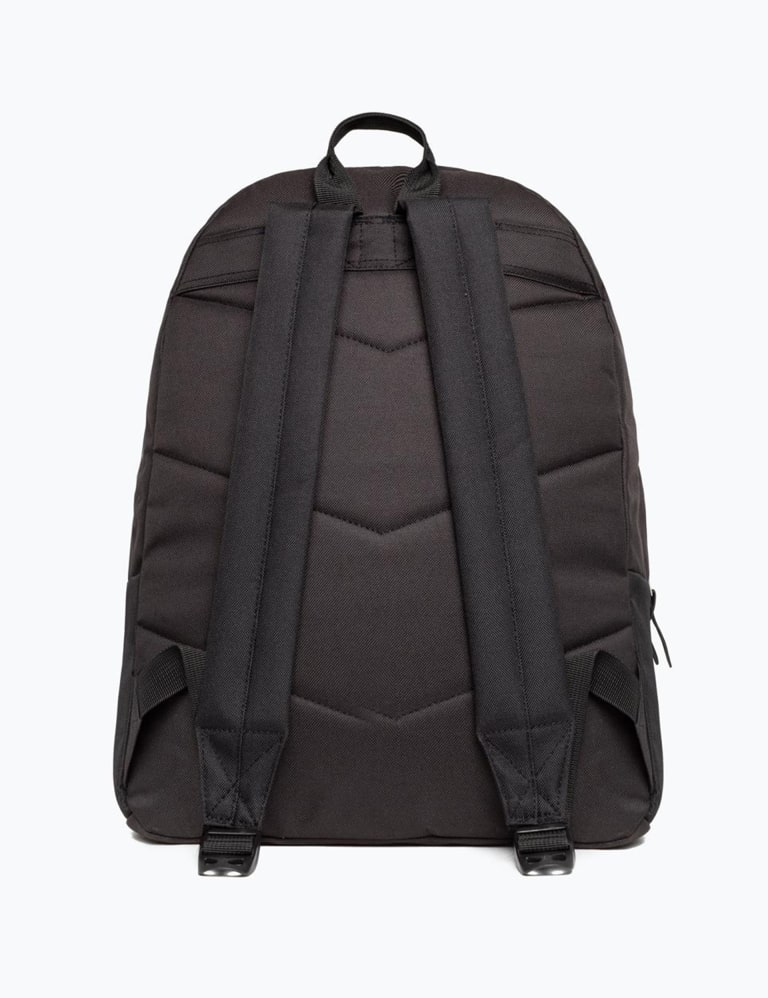 Vans plain black backpack discount
