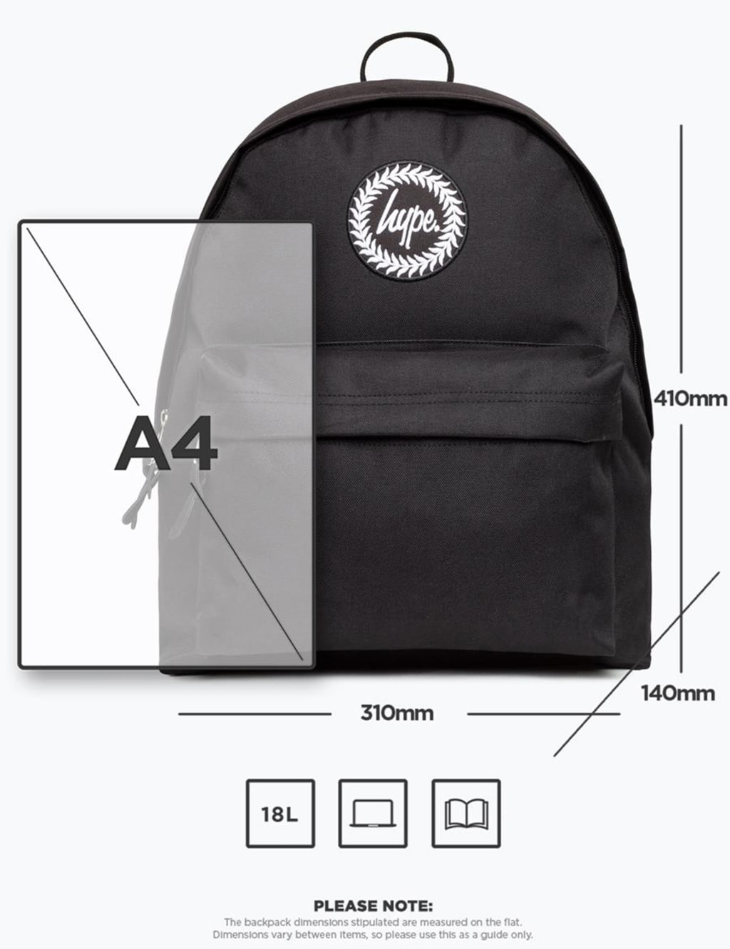 Kids' Plain Backpack Hype M&S