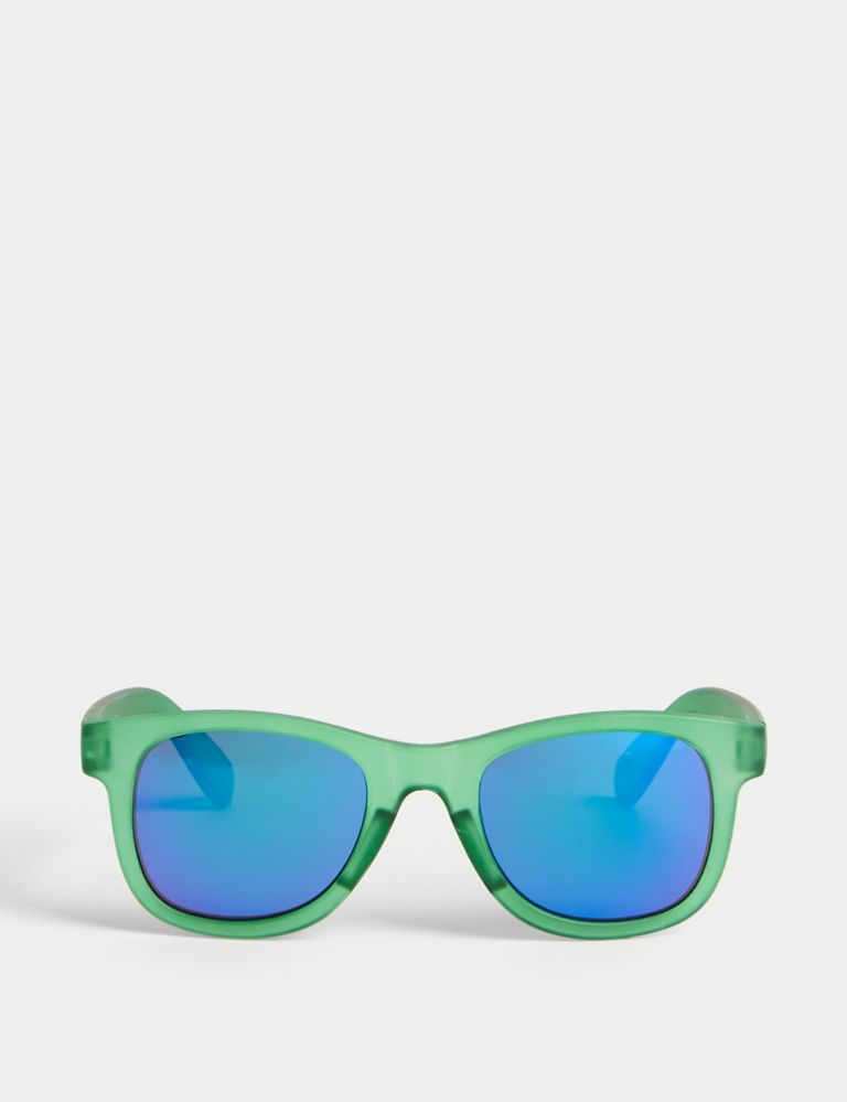 Kids' Plain Wayfarer Sunglasses (SM-ML) 1 of 3