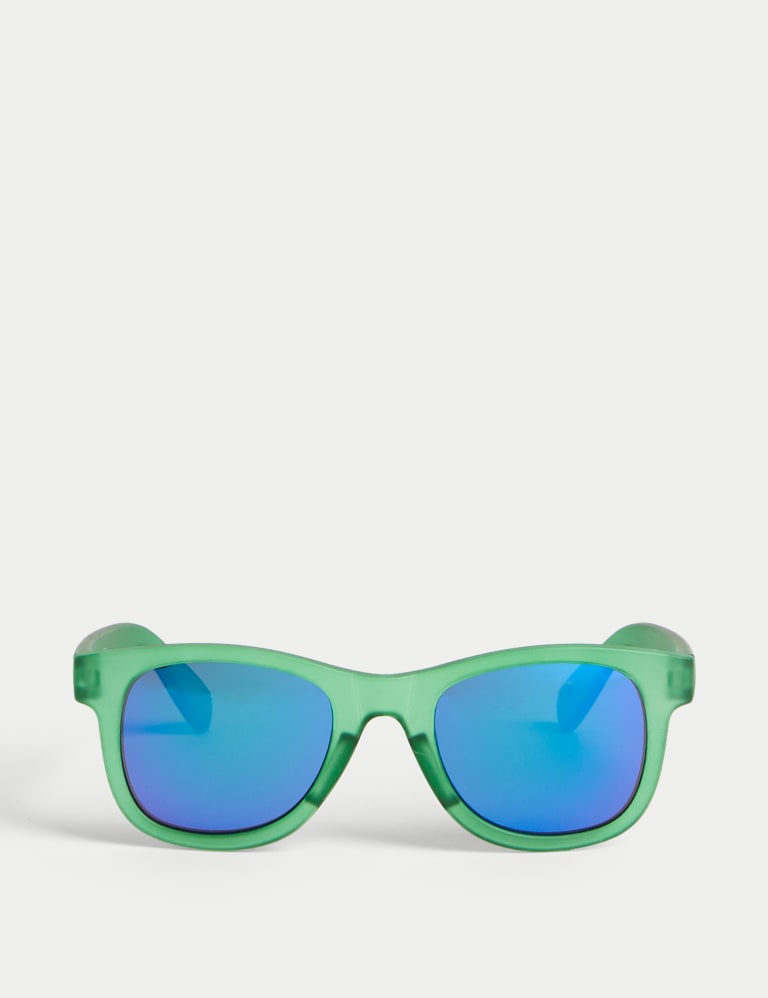 Kids' Plain Wayfarer Sunglasses (SM-ML) 1 of 3