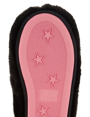 Kids' Plush Slippers Image 2 of 4