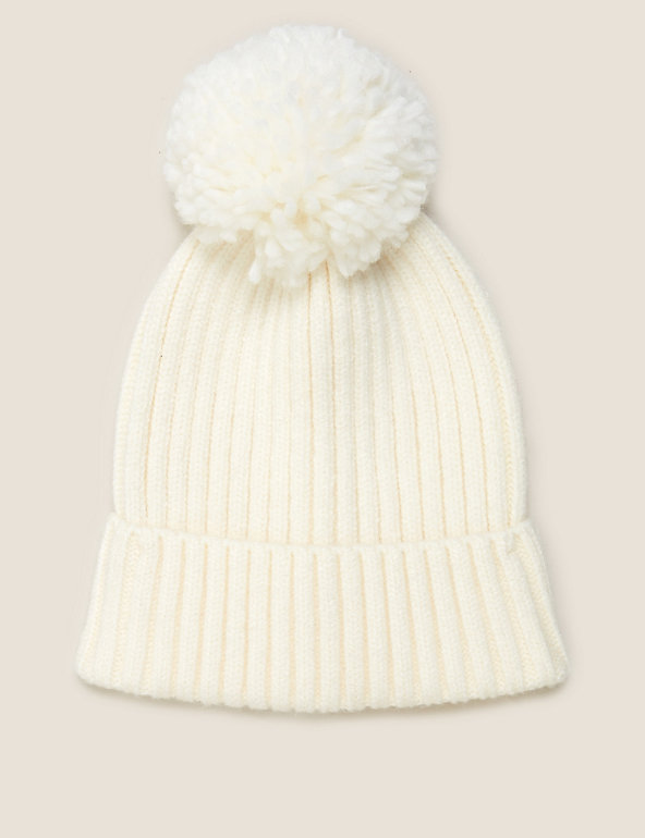 Kids' Pom Pom Winter Hat (1-13 Yrs) Image 1 of 1