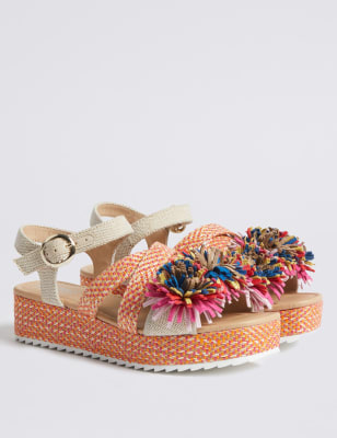 Kids pom deals pom sandals