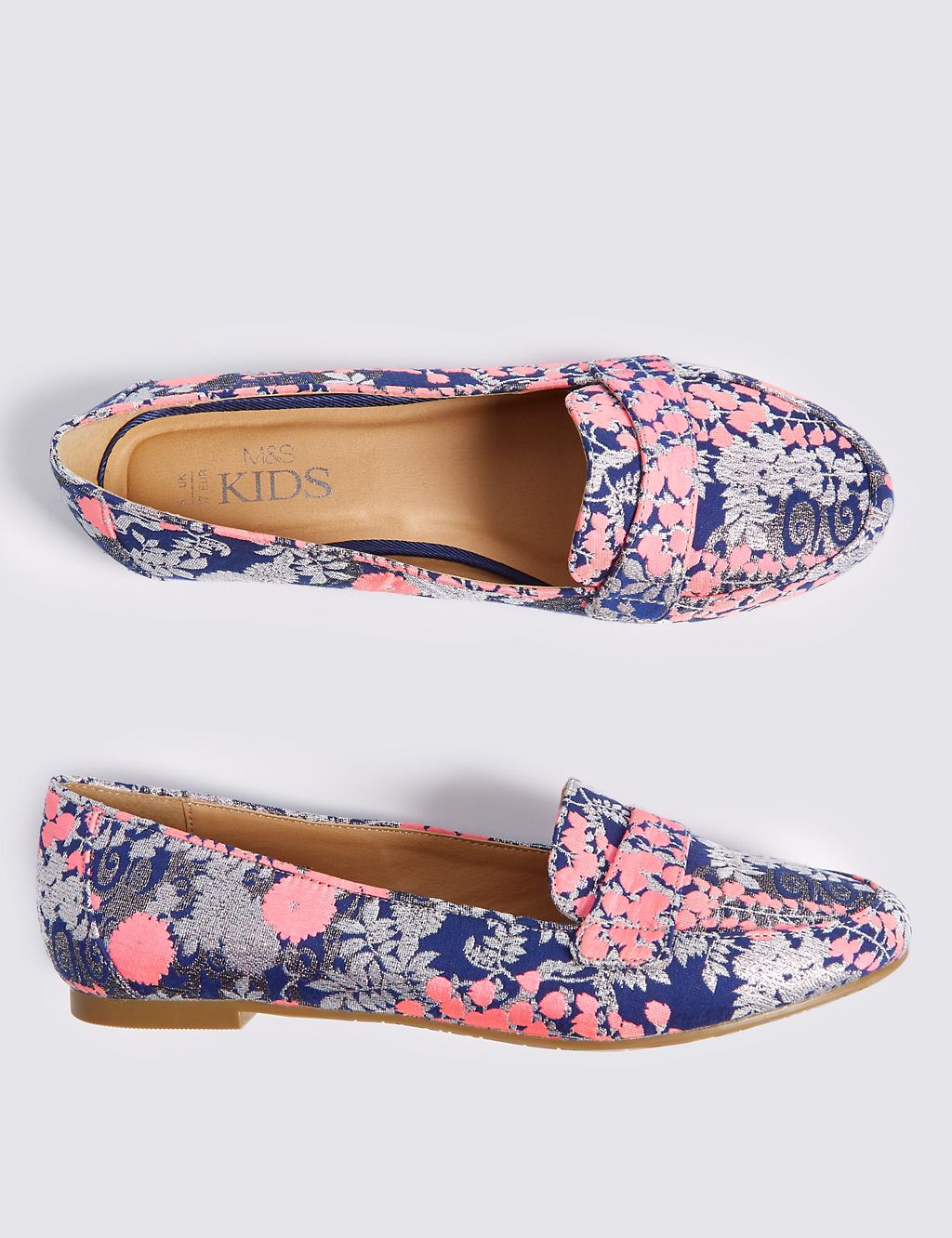 Kids’ Printed Loafers (13 Small - 6 Large) 1 of 4