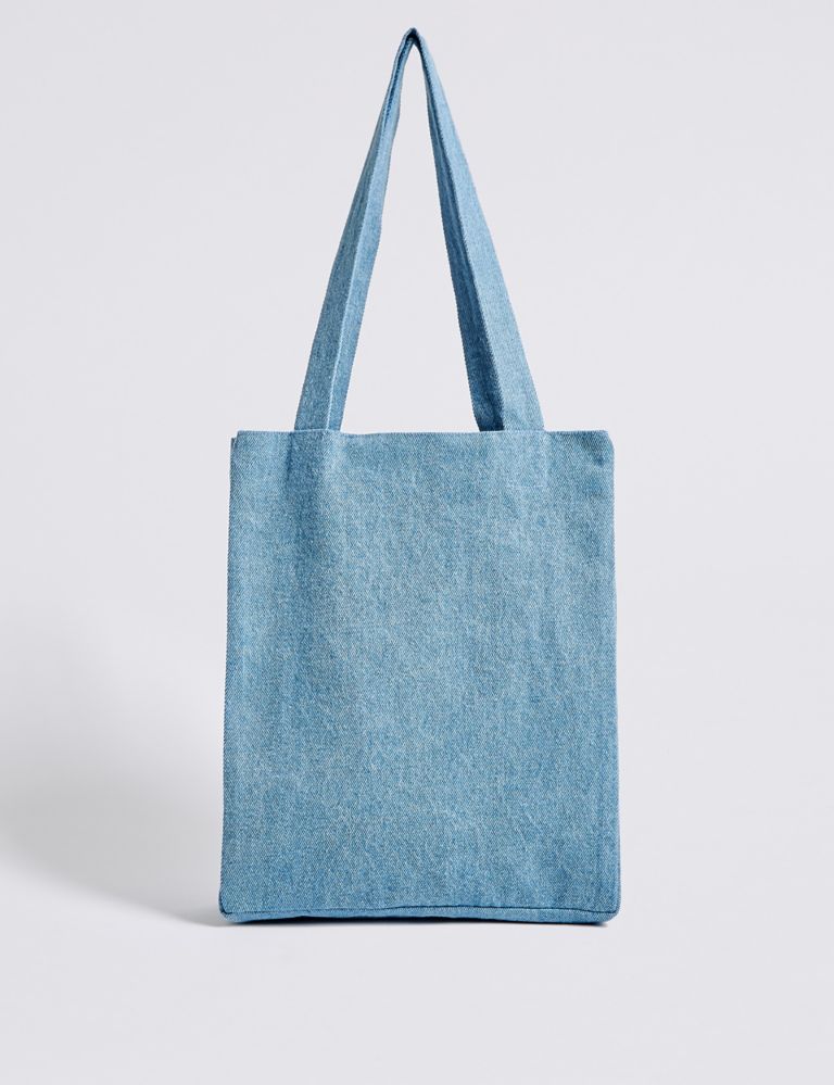 Kids’ Pure Cotton Embellished Shopper Bag 3 of 5
