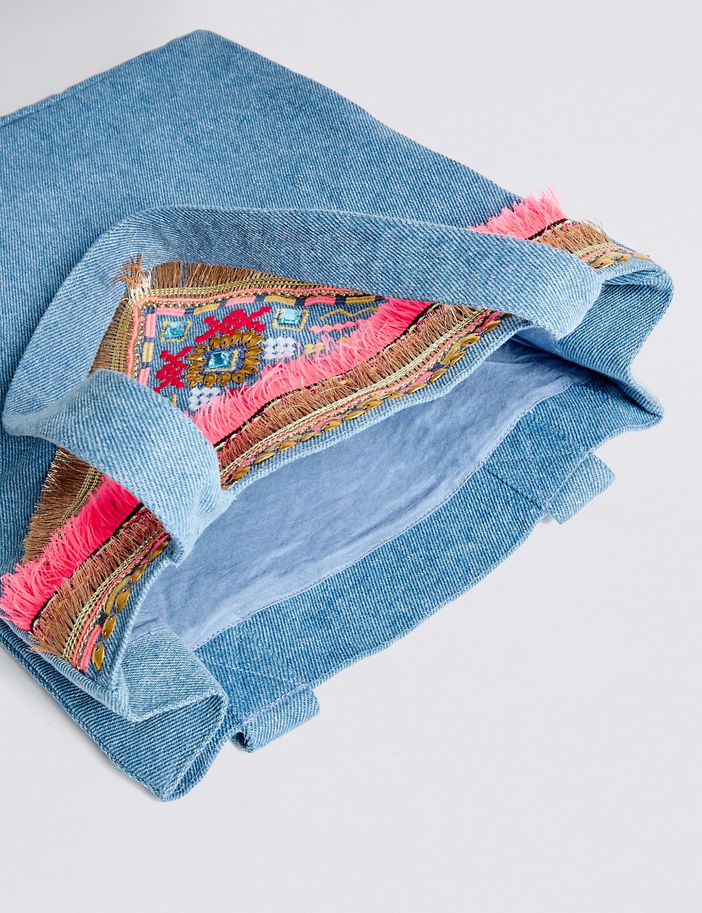 Kids’ Pure Cotton Embellished Shopper Bag 4 of 5