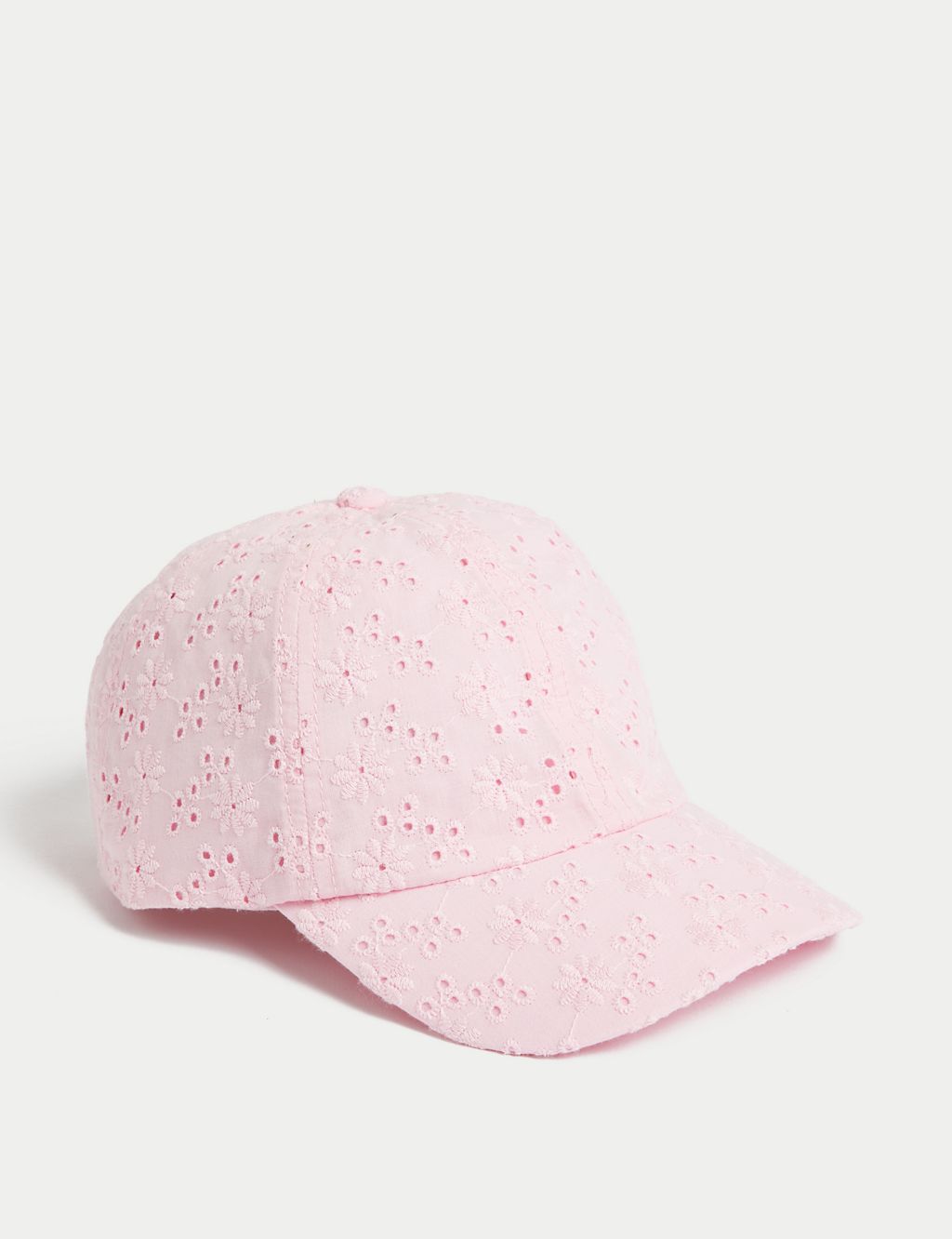 Kids' Pure Cotton Embroidered Baseball Cap (1-13 Yrs) 3 of 3