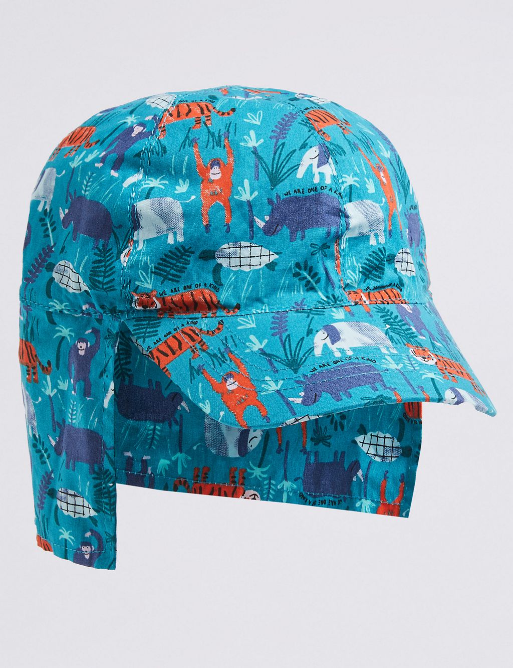 Kids’ Pure Cotton Jungle Hat (0-6 Years) 3 of 3