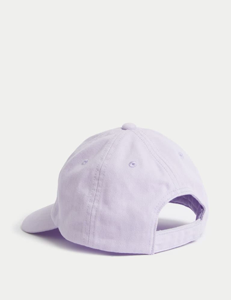 Kids' Pure Cotton Plain Baseball Cap (1-13 Yrs) 2 of 3