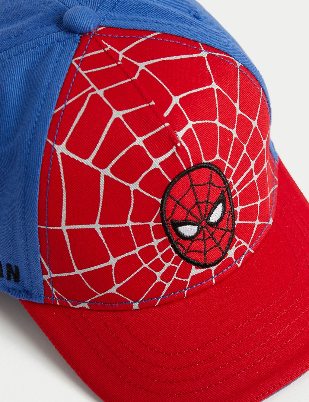 Kids' Pure Cotton Spider-Man™ Baseball Cap (1-6 Yrs) 2 of 3