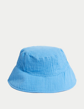 Kids' Pure Cotton Sun Hat (1-13 Yrs) Image 2 of 3