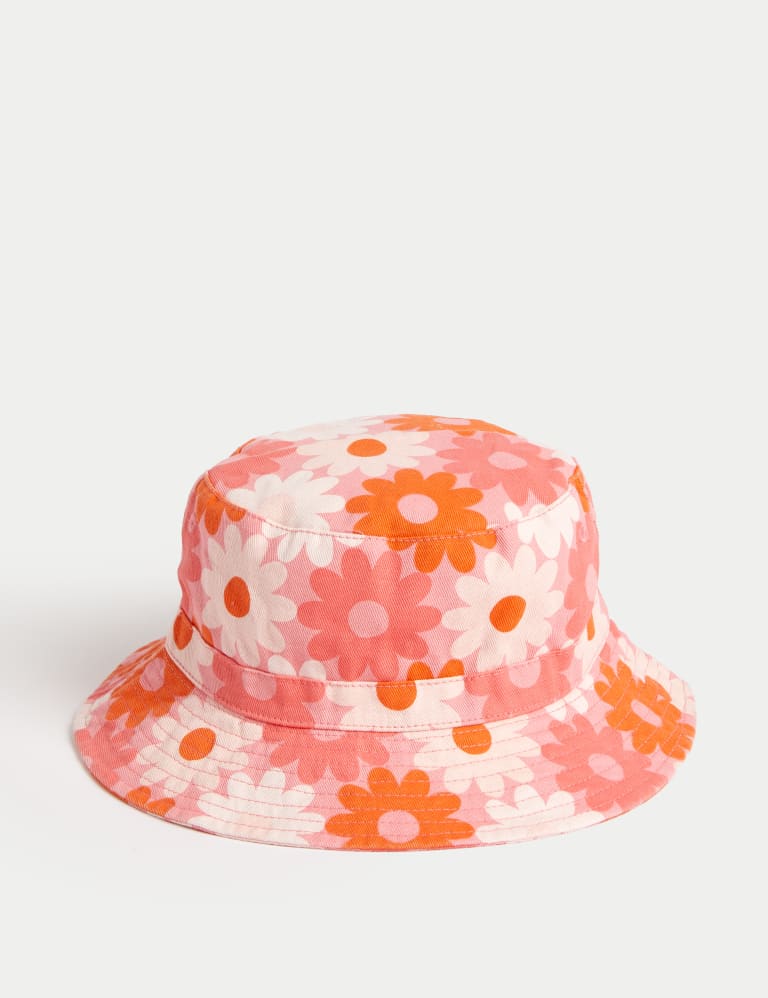 Kids' Pure Cotton Sun Hat (1-13 Yrs) 1 of 3