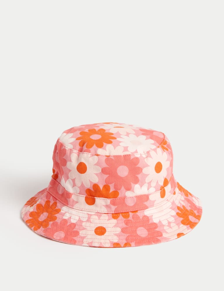 Kids' Pure Cotton Sun Hat (1-13 Yrs) 2 of 3