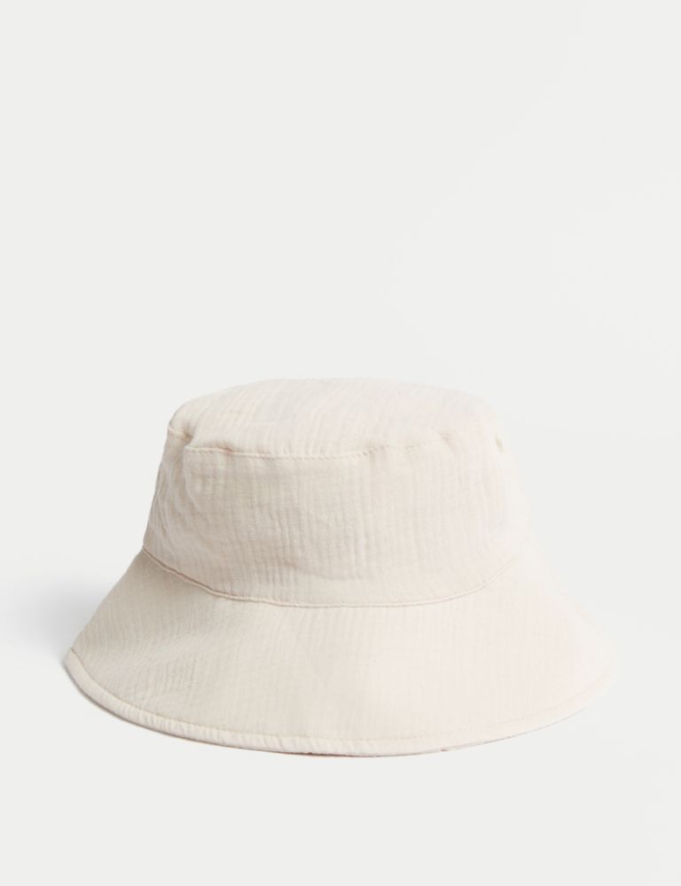 Kids' Pure Cotton Sun Hat (1-13 Yrs) 1 of 3