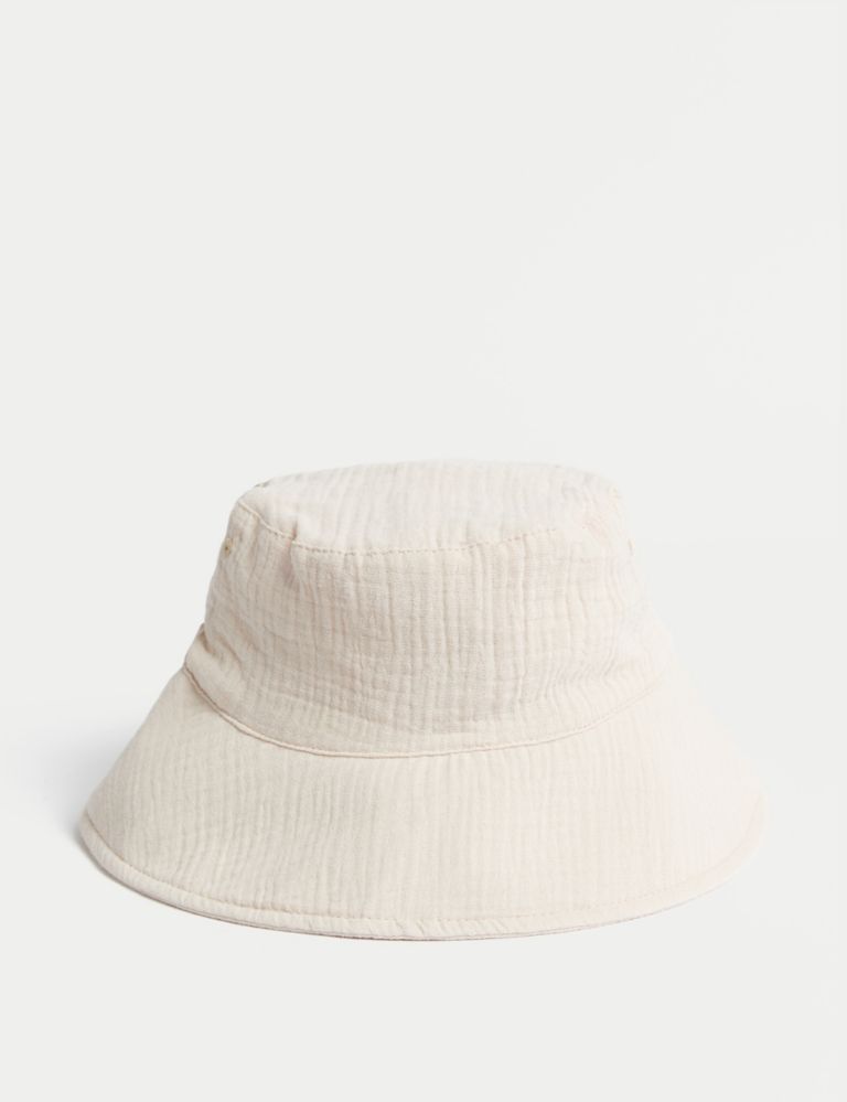 Kids' Pure Cotton Sun Hat (1-13 Yrs) 2 of 3