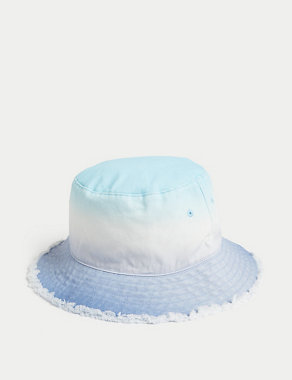 Kids' Pure Cotton Tie Dye Sun Hat (1-13 Yrs) Image 2 of 3