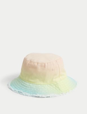 Kids' Pure Cotton Tie Dye Sun Hat (1-13 Yrs) Image 2 of 4