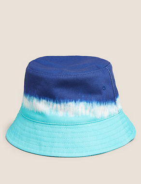 Kids' Pure Cotton Tie Dye Sun Hat (12 Mths- 13 Yrs) Image 2 of 3